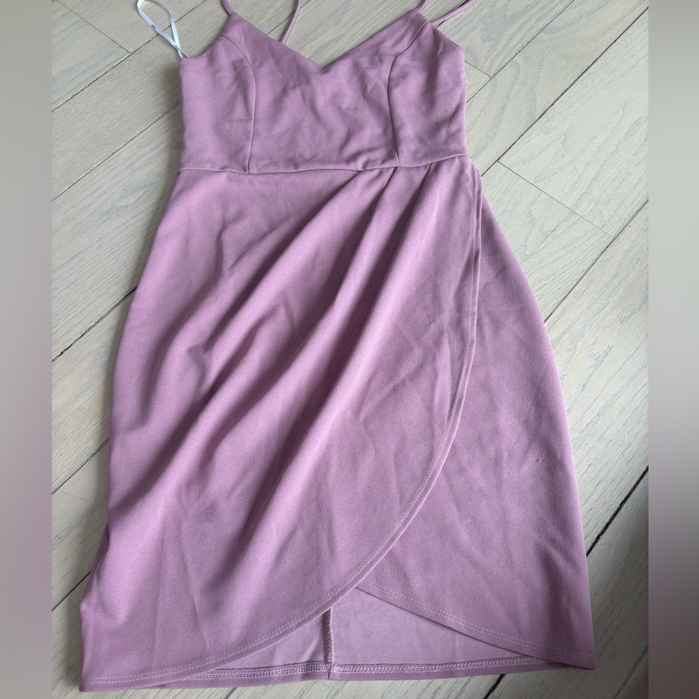 Lulus purple mini dress